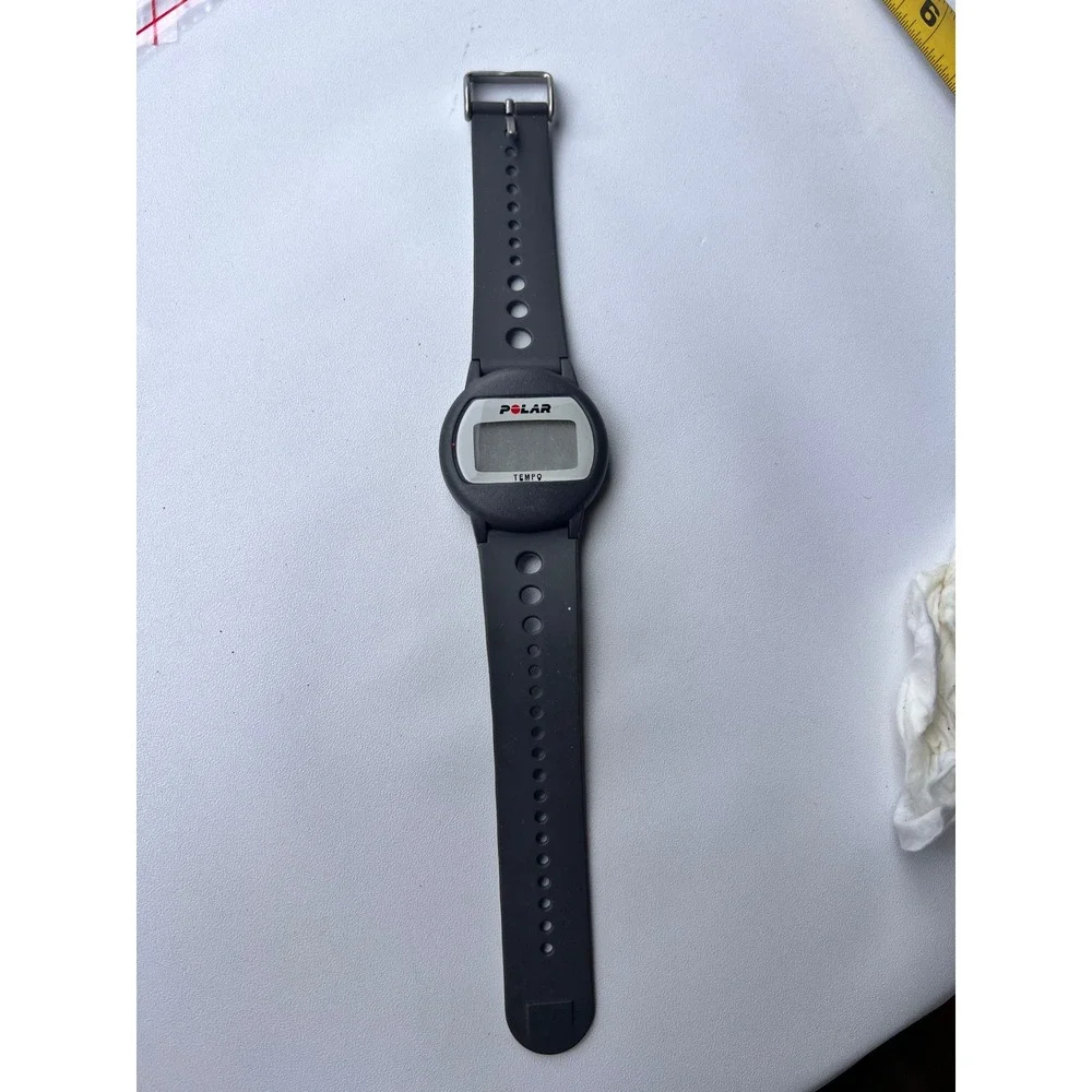 Polar Electro OY Tempo Watch, Heart Rate Fitness Monitor BG750 Needs Battery Wa